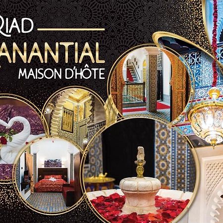 Riad El Manantial,Dar Hajjaj,Patrimonio Del Sxix Tétouan Exteriör bild
