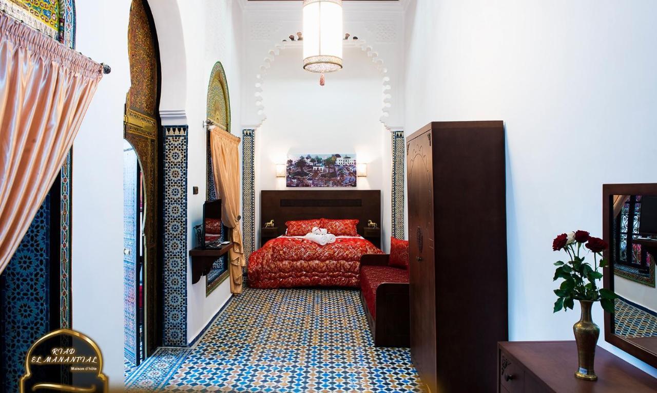 Riad El Manantial,Dar Hajjaj,Patrimonio Del Sxix Tétouan Exteriör bild