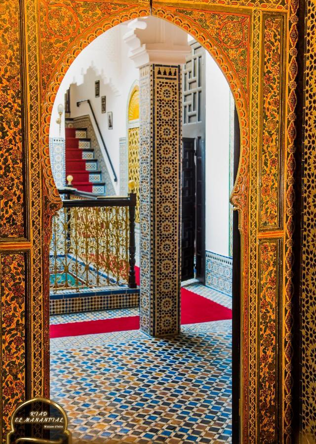 Riad El Manantial,Dar Hajjaj,Patrimonio Del Sxix Tétouan Exteriör bild