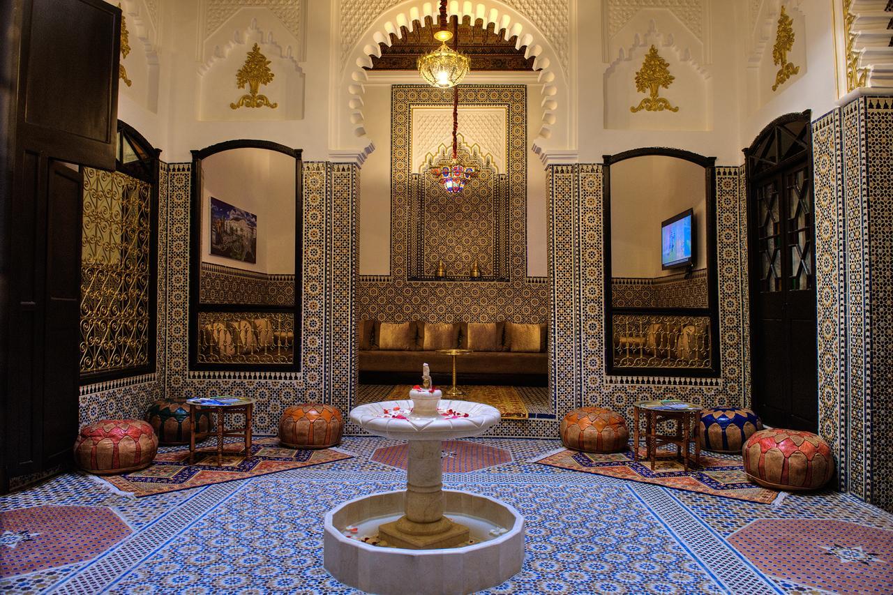 Riad El Manantial,Dar Hajjaj,Patrimonio Del Sxix Tétouan Exteriör bild