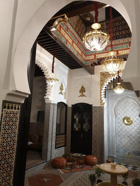 Riad El Manantial,Dar Hajjaj,Patrimonio Del Sxix Tétouan Exteriör bild