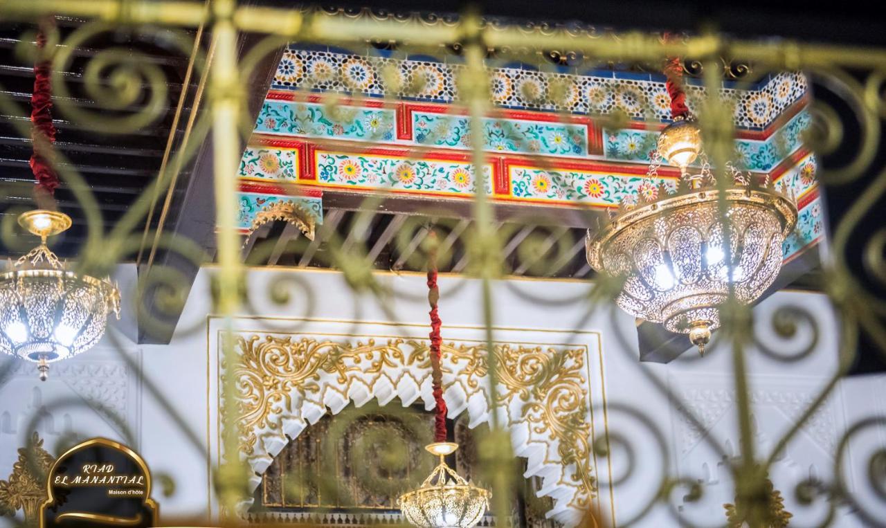 Riad El Manantial,Dar Hajjaj,Patrimonio Del Sxix Tétouan Exteriör bild