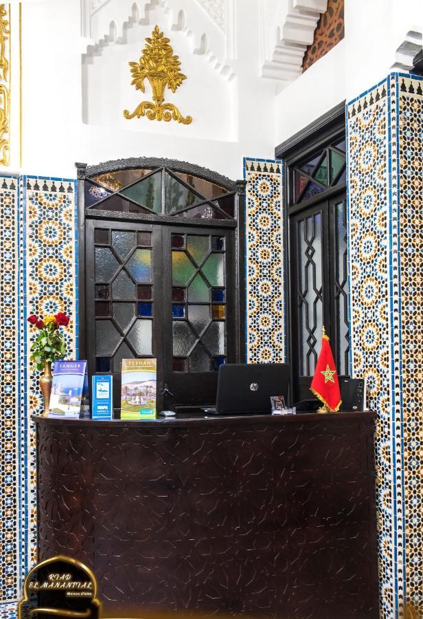 Riad El Manantial,Dar Hajjaj,Patrimonio Del Sxix Tétouan Exteriör bild