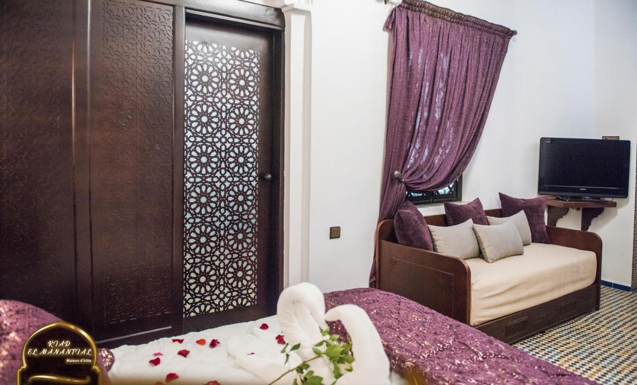 Riad El Manantial,Dar Hajjaj,Patrimonio Del Sxix Tétouan Exteriör bild