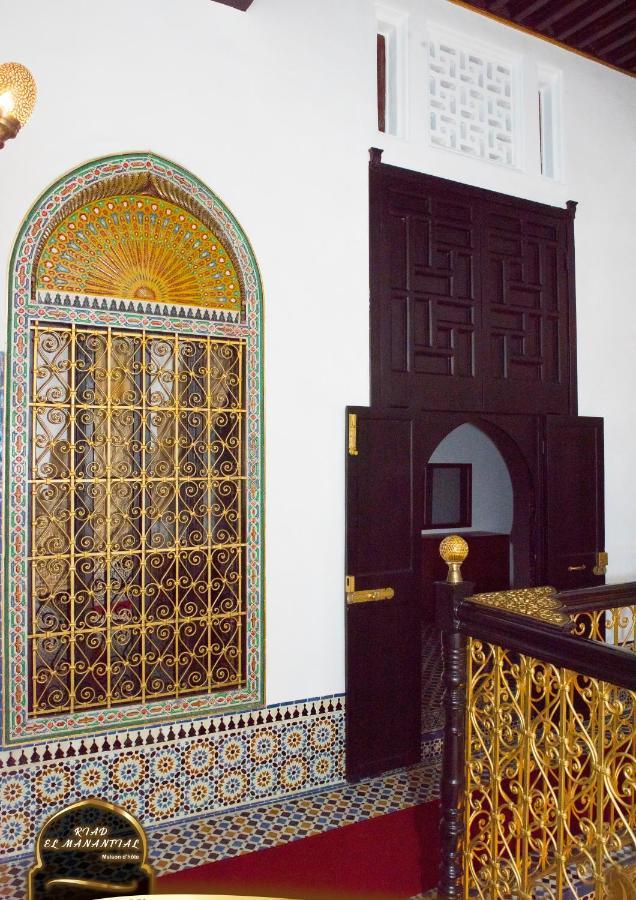 Riad El Manantial,Dar Hajjaj,Patrimonio Del Sxix Tétouan Exteriör bild